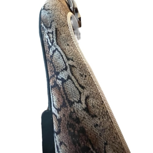 Sofia Taylor Greta  Reptile Print Bow Flats Size 8.5W - Picture 9 of 10